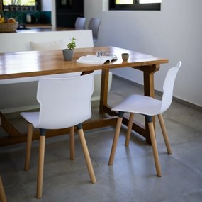 Scaun Duo wood Carrara 50,3 x 46,3 x 80,9 cm