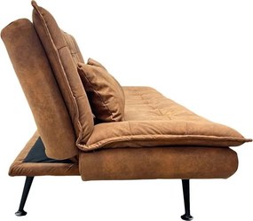 Canapea extensibila, Microfibra Maro JAZZ 195cm