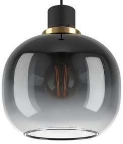 Lustră pe cablu OILELLA 1xE27/40W/230V gri Eglo 99616