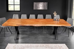 Masa design industrial vintage Mammut X 300cm, salcam