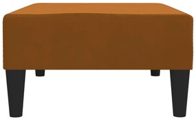 Taburet, maro, 78x56x32 cm, catifea Maro
