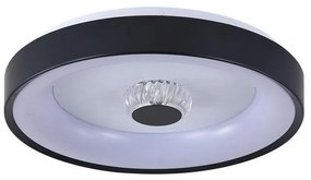 Plafoniera LED design modern Polka negru