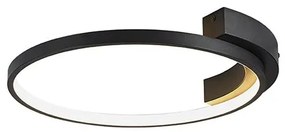 Plafoniera LED design modern Lamb negru