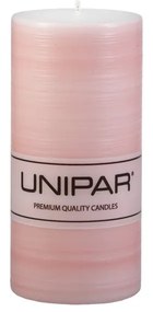 Lumânare Unipar Finelines, durată ardere 73 h, roz