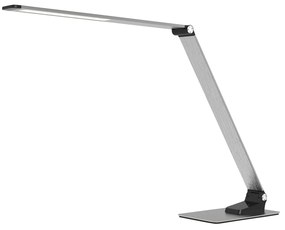 Lampă de masă cu LED reglabilă, argintie