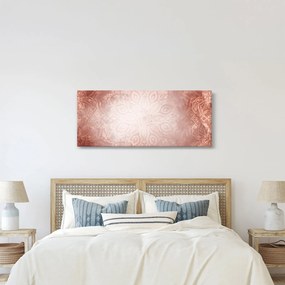 Tablou - Mandala roz (120x50 cm)