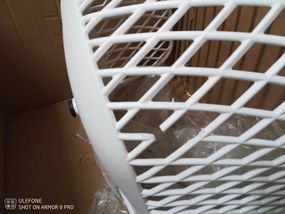 OFERTA Scaun din plastic alb CORRAL B II. calitate secundara