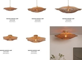 Lustra/Pendul Eco, Bambus, Madura nat/brown, M