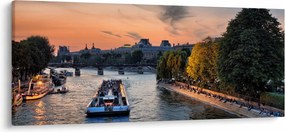 Tablou - gondole italiene (120x50 cm)