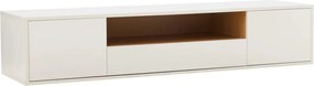 Comoda TV suspendata LOFT 150cm natur/ alb