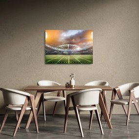 Tablou pe sticlă - Stadion (70x50 cm)
