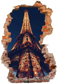 Sticker cu efect 3D - Turnul Eiffel de jos