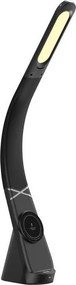 Immax NEO 09110L - Lampă de birou LED dimabilă cu încărcare wireless MAGIC LED/5W/230V neagră