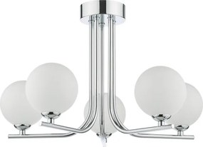 Där Lighting CRA5450-02 - Lustră pe tijă CRADLE 5xG9/25W/230V crom lucios