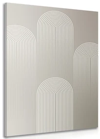 Tablou curcubeu elegant Mid-Century