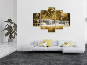 Tablou - Cascadă, de epocă (150x105 cm)