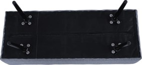 Taburet, gri/negru, LASTER