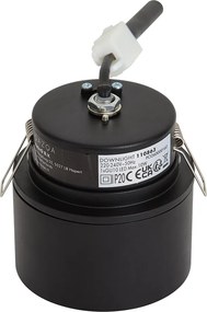 Spot încastrat modern negru GU10 50mm - Echo
