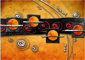 Tablou abstacției - Panete (70x50 cm)