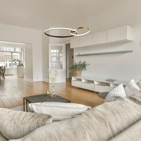 Lustră LED pe cablu Rabalux 72296 EMILION LED/36W/230V negru/auriu