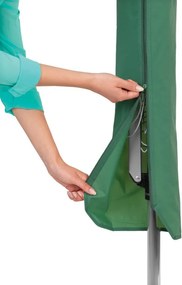 Uscator de rufe pentru exterior Brabantia TopSpinner 1003461, 50 m, Suport metalic, Rezistent la coroziune, Inox