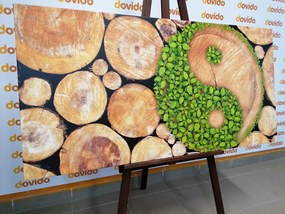 Tablou Yin și Yang într-un design ecologic