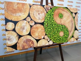 Tablou Yin și Yang într-un design ecologic