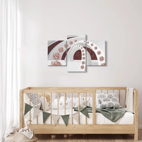 Tablou - Arcade 3D cu flori (90x60 cm)