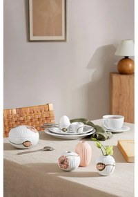 Set 3 vaze mici din porțelan Kähler Design Hammershøi Poppy