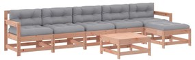3185974 vidaXL Set mobilier de grădină cu perne, 7 piese, lemn masiv douglas