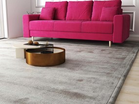 Canapea extensibilă dumonde cu ladă de depozitare si sezut confortabil din spuma high-density, Kronos Zoom Rosu 210x100 cm