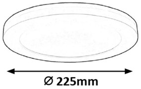 Plafoniera LED cu senzor de miscare Sonnet 22,5cm