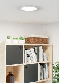 Eglo 901398 - Plafonieră LED încastrată FUEVA, 18,5 W, 230 V, Ø 21,6 cm, albă