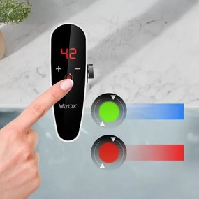 Instant de apă caldă tactil cu senzor și afișaj LED 3000W/230V IPX4 alb