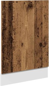 vidaXL Panou mașină de spălat vase “Lyon”, Lemn vechi, 45 x 3 x 67 cm