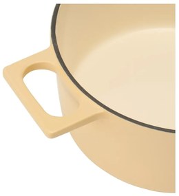 Cratiță cu capac din fontă 5,5 l adecvată pentru plita cu inducție Mattia 3.0 – FABINI