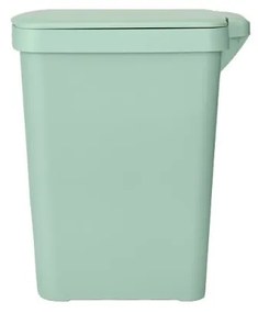 Coș cu pedală Brabantia StepUp 1008484, 25 L, Materiale ecologice, Deschidere mare, Verde deschis