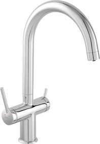 Baterie bucatarie Ferro Filtrata compatibila cu sistem filtrare finisaj crom lucios