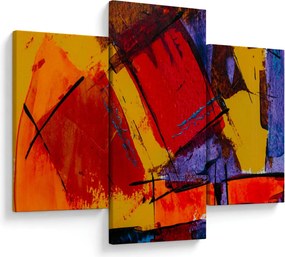 Tablou cu abstracție (90x60 cm)