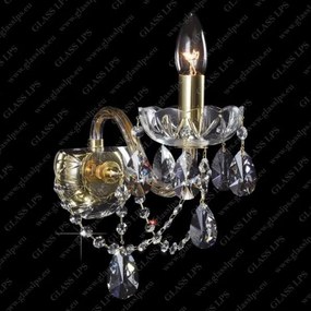 Aplica de perete Cristal Bohemia N21 801/01/1-A