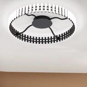 Lustra LED dimabila aplicata design modern circular MANSION 63cm