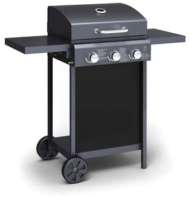 Happy Green Hammond Grill pe gaz cu 3 arzătoare ,101,6 x 106 x 53 cm