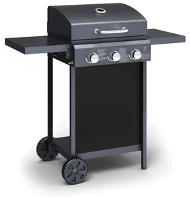 Happy Green Hammond Grill pe gaz cu 3 arzătoare ,101,6 x 106 x 53 cm