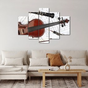 Tablou - Unelte muzicale (150x105 cm)