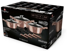 Berlinger Haus 10-Piece Pot Set Rosegold MetallicLine