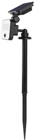 Proiector LED solar cu senzor de mișcare SPILO LED/3,7V 3600mAh 4000K IP54 + telecomandă