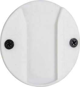 Aplică de perete albă LED din sticlă cu USB ø 15,5 cm Earl – Reality