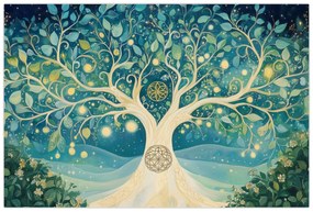 Tablou – Arbore magic cu spirale (90x60 cm)
