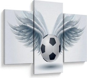 Tablou - Balon cu aripi (90x60 cm)