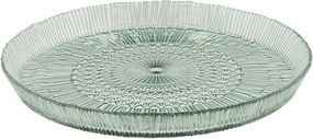 Platou verde din sticlă ø 30 cm Kusintha – Bitz